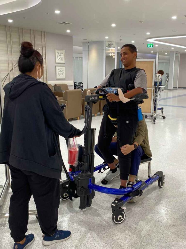 Verita Neuro - Blog - Header Image - Patient-Centered SCI Treatment - A Patient Interview With Dylan exercise